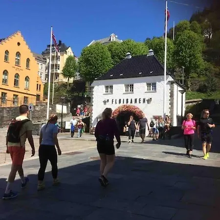 Hel I Med Flott Utsikt Og 4 Soverom Берген